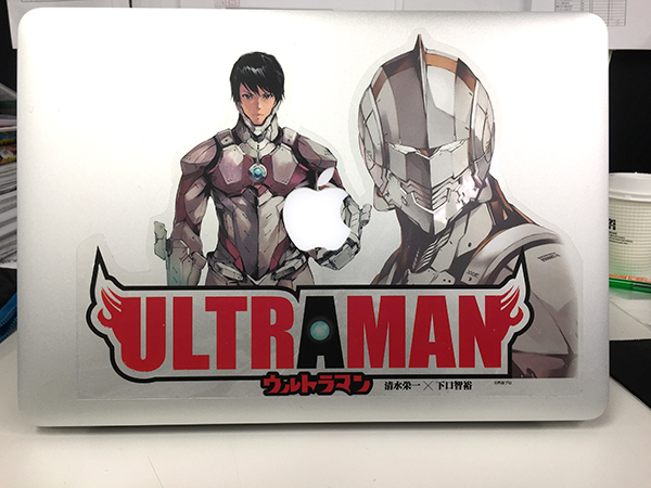 Mac用 Ultraman ステッカー作ってみた Ultraman公式サイト